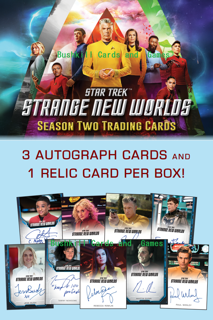 Star Trek Strange New Worlds Season 2 Factory Sealed Case of 12 Boxes (2025 Rittenhouse Archives)