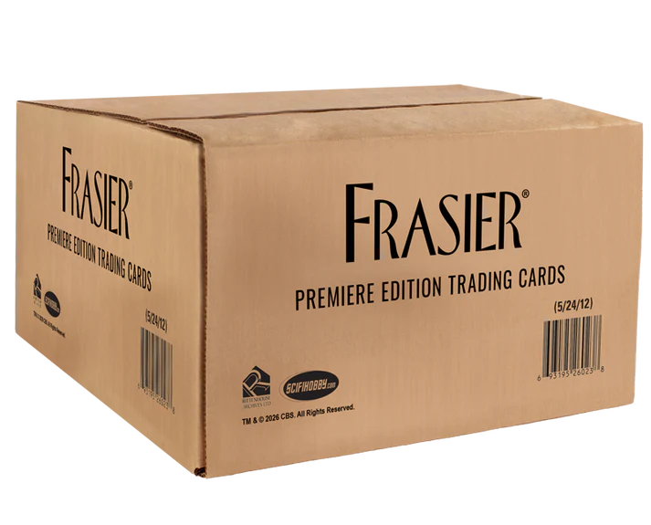 2026 Frasier Premiere Edition Factory Sealed 12 Box Hobby Case (2026 Rittenhouse Archives)
