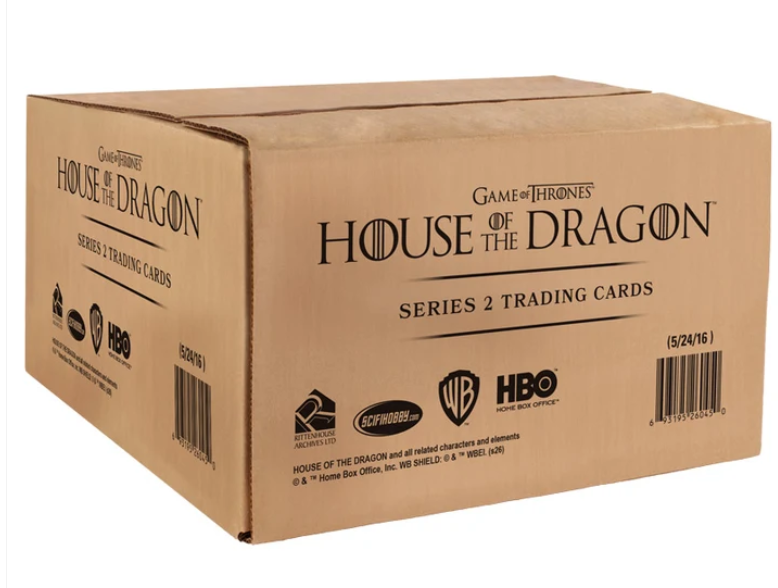 Game of Thrones House of the Dragon Season 2 Factory Sealed Case of 16 Boxes (2026 Rittenhouse Archives) (PRE-SALE OCTOBER 21, 2026)