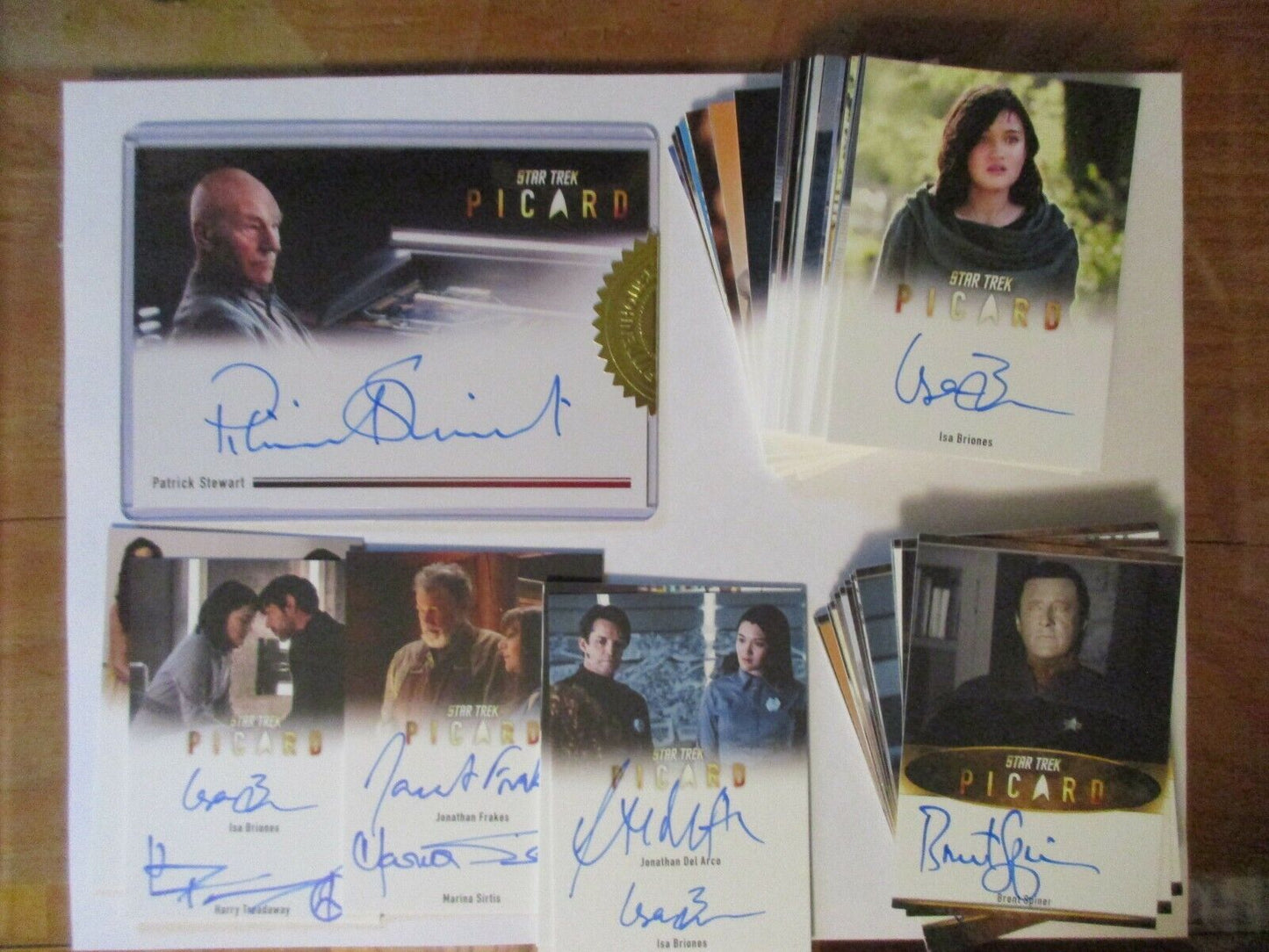 Star Trek Picard Season 1 Master Set (No Archive Box Exclusives) (2021 Rittenhouse Archives)