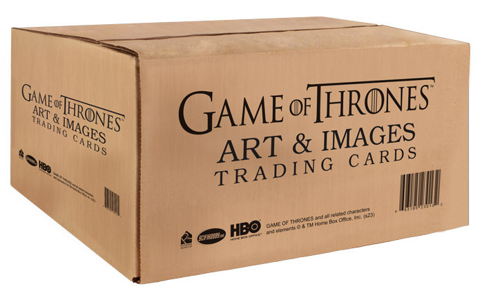 Game of Thrones Art & Images Trading Cards Factory Sealed Case of 12 Boxes (2023 Rittenhouse Archives)