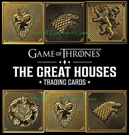Game of Thrones The Great Houses Trading Cards Official Album/Binder (2025 Rittenhouse Archives)