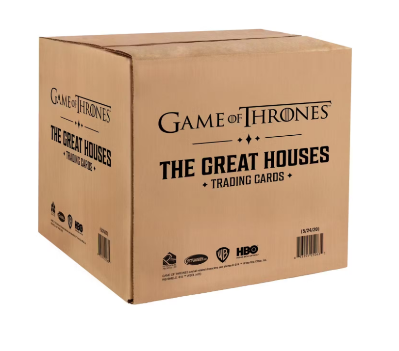 Game of Thrones The Great Houses Trading Cards Factory Sealed Case of 20 Boxes (2025 Rittenhouse Archives)