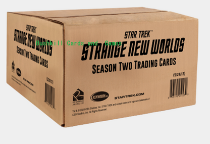 Star Trek Strange New Worlds Season 2 Factory Sealed Case of 12 Boxes (2025 Rittenhouse Archives)