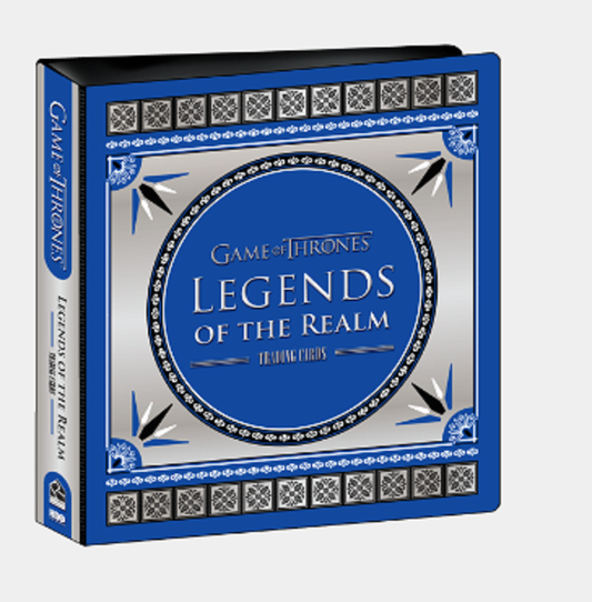 Game of Thrones Legends of the Realm Official Binder (2024 Rittenhouse Archives)