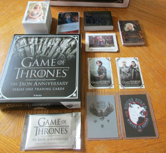 Game of Thrones The Iron Anniversary Series 1 Mini-Master Set (No Binder) (2021 Rittenhouse Archives)