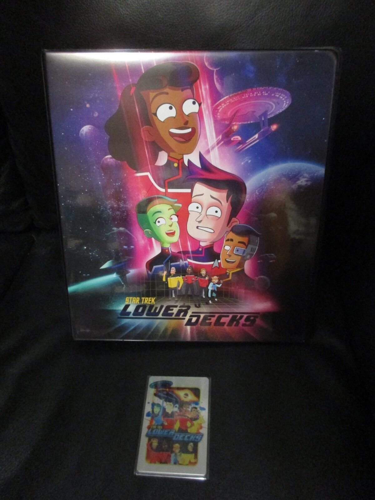 Star Trek Lower Decks Collector Set Official Album/Binder (2023 Rittenhouse Archives)