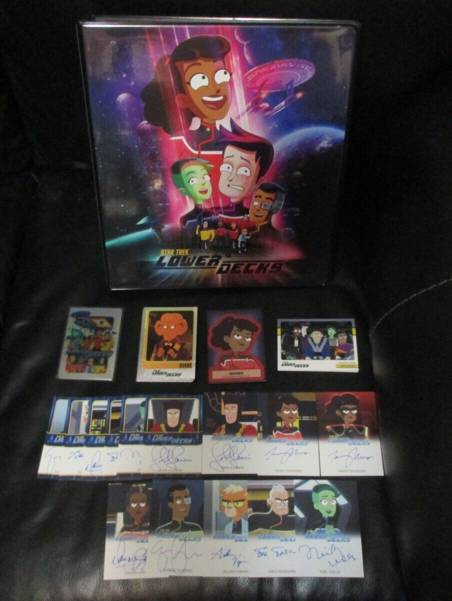 Star Trek Lower Decks Collectors Set MASTER SET (2023 Rittenhouse Archives)