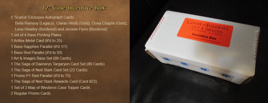 Game of Thrones Art & Images Trading Cards Factory Sealed ARCHIVE BOX (2023 Rittenhouse Archives)