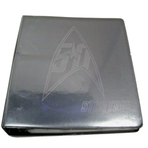 Star Trek 50th Anniversary Trading Cards Official Album/Binder (2017 Rittenhouse Archives)