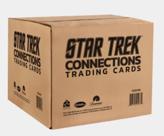 Star Trek Connections Trading Cards Factory Sealed Case of 16 Boxes (2026 Rittenhouse Archives)