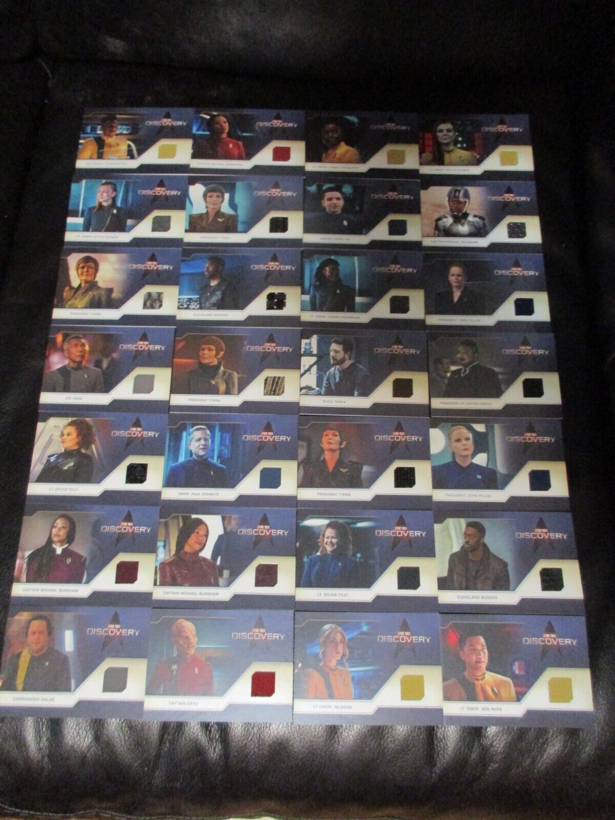 Star Trek Discovery Season 4 Complete Costume/Relic Card Set (2023 Rittenhouse Archives)