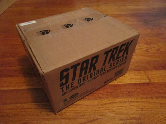 Star Trek TOS Archives & Inscriptions Trading Cards Factory Sealed 12-Box Case (2020 Rittenhouse Archives)