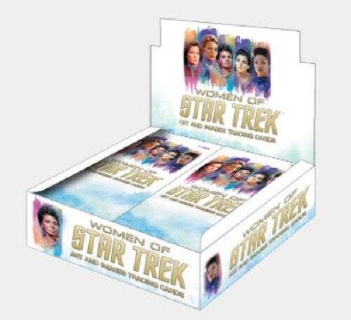 Women of Star Trek Art & Images Trading Cards Factory Sealed Box (2021 Rittenhouse Archives)