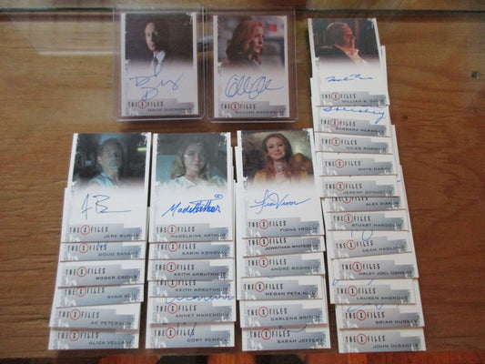 The X-Files Season 10 & 11 Complete Master Set With Parallels & Binder (No AB Exclusives) (2018 Rittenhouse Archives)